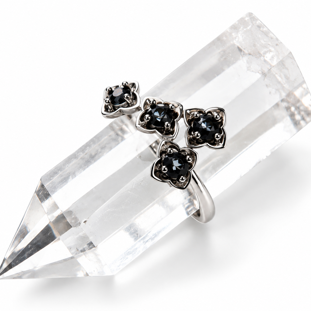 Black Tourmaline Ring
