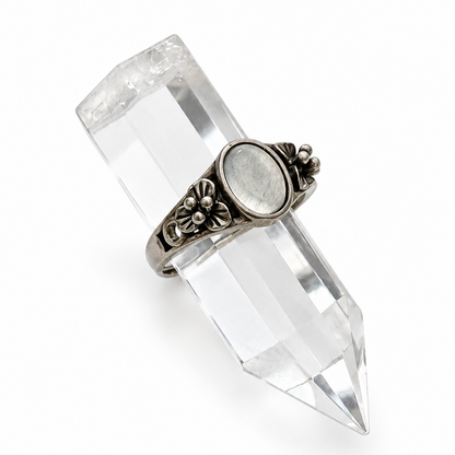 Moonstone Adjustable Ring