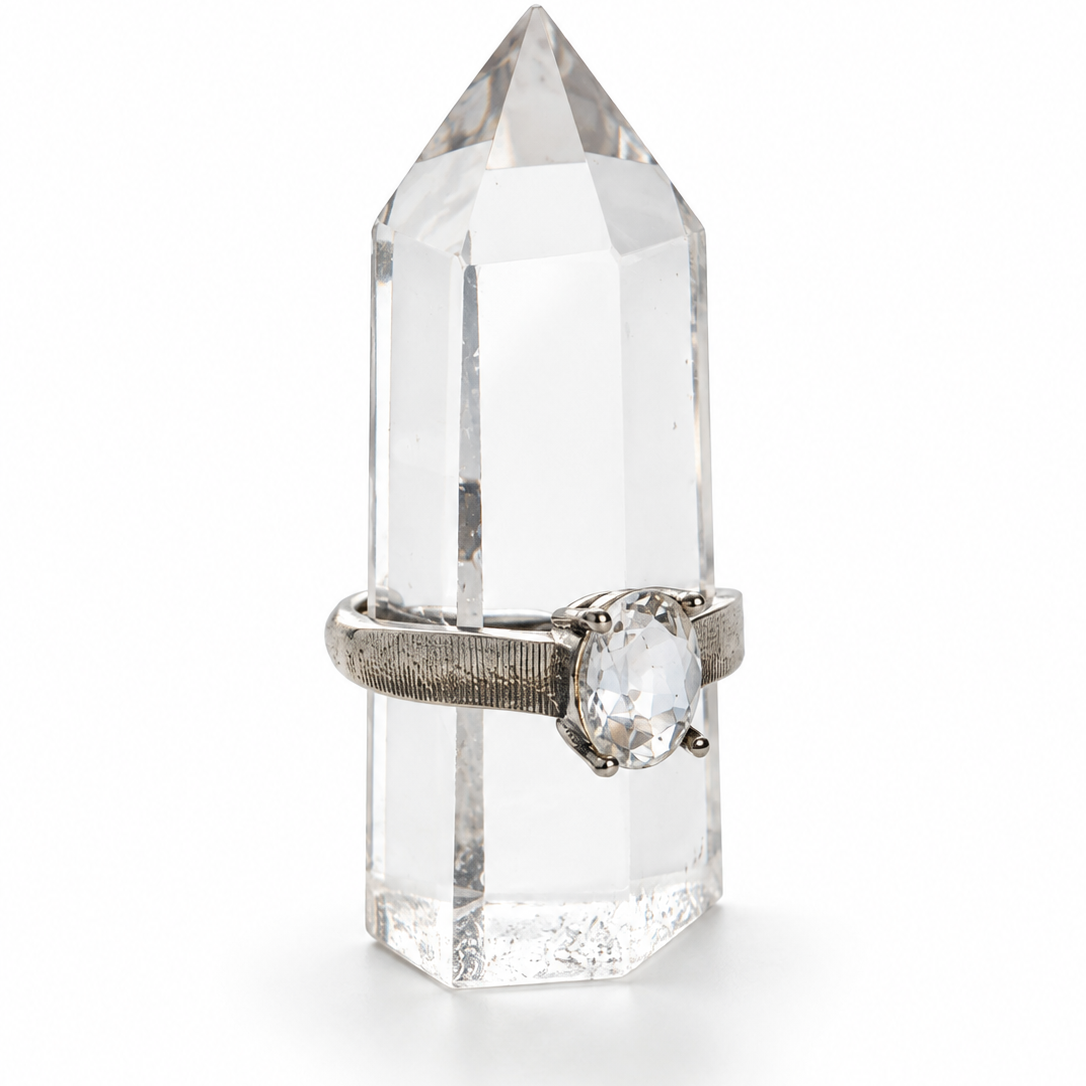 Clear Quartz Ring
