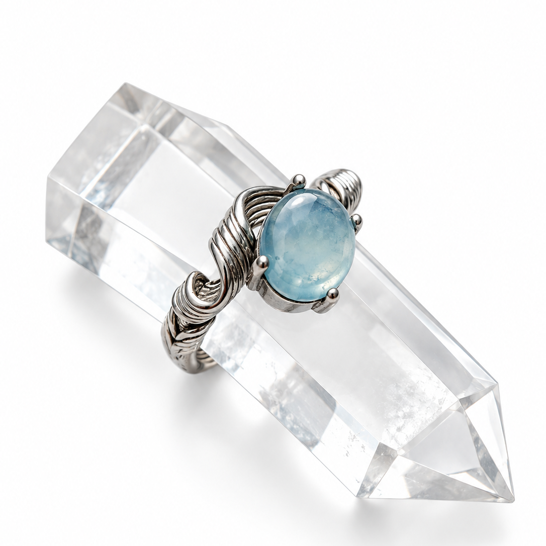 Aquamarine  Ring