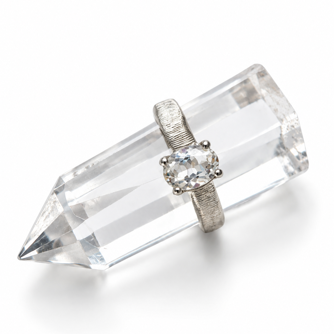 Clear Quartz Ring