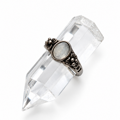 Moonstone Adjustable Ring