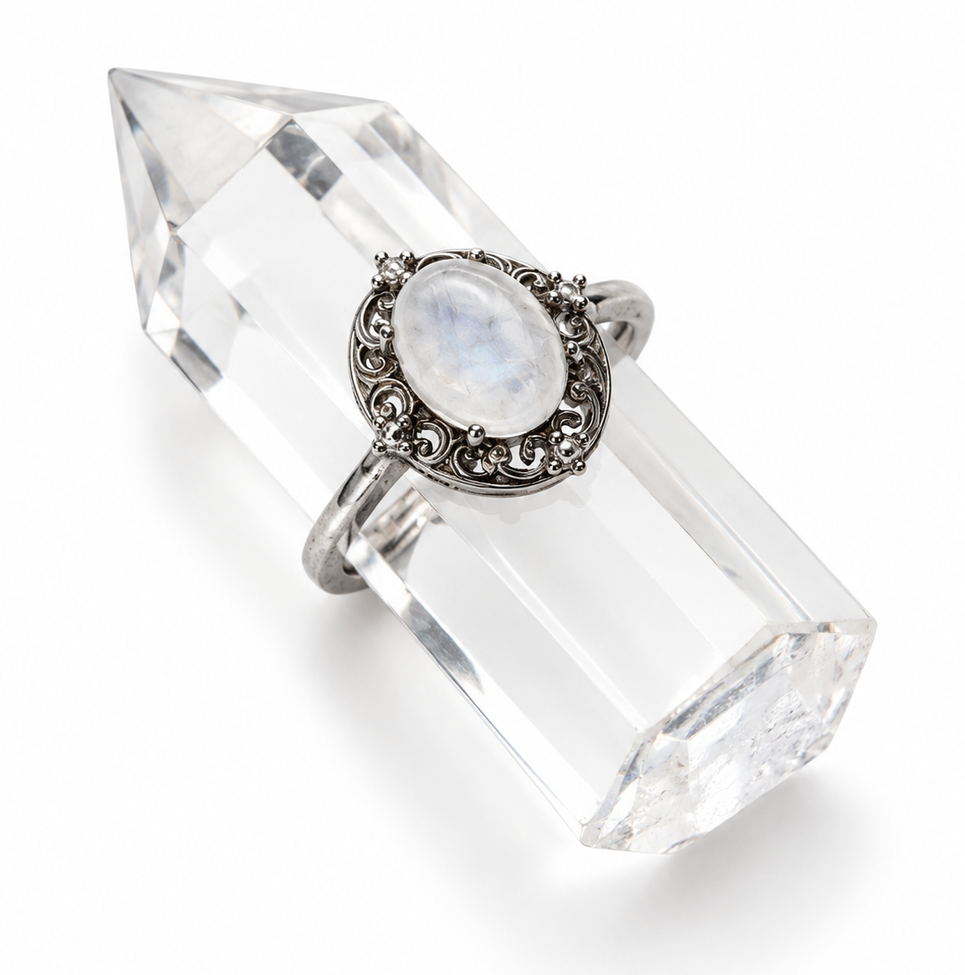 Moonstone Ring